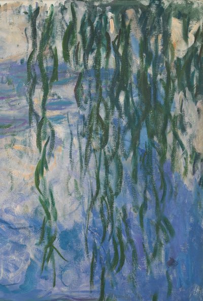Waterlilies (detail) by Claude Monet